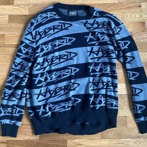 Hybrid long sleeve sweater